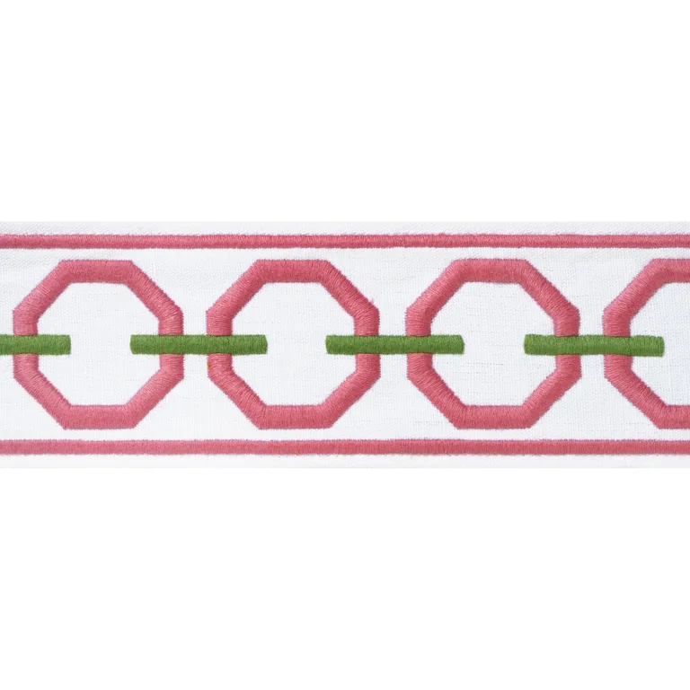 Thibaut Katonah Tape in Peony and Grass (E12164)