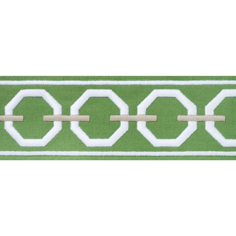 Thibaut Katonah Tape in Spring and Linen (E12165)