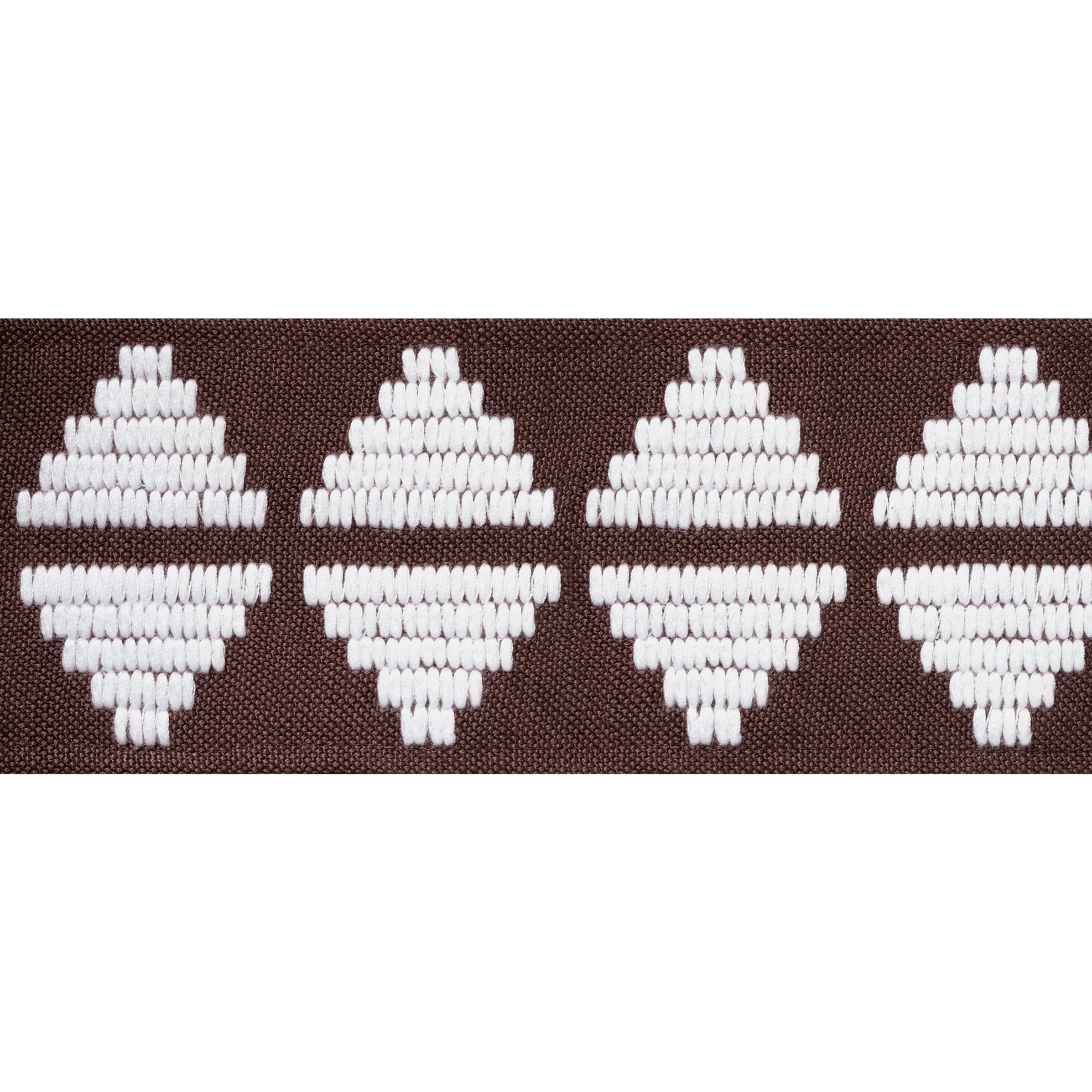 E12175 | King’s Point Tape – Chocolate
