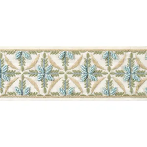 Anna French Leila Tape in Aqua and Willow (AE12341)