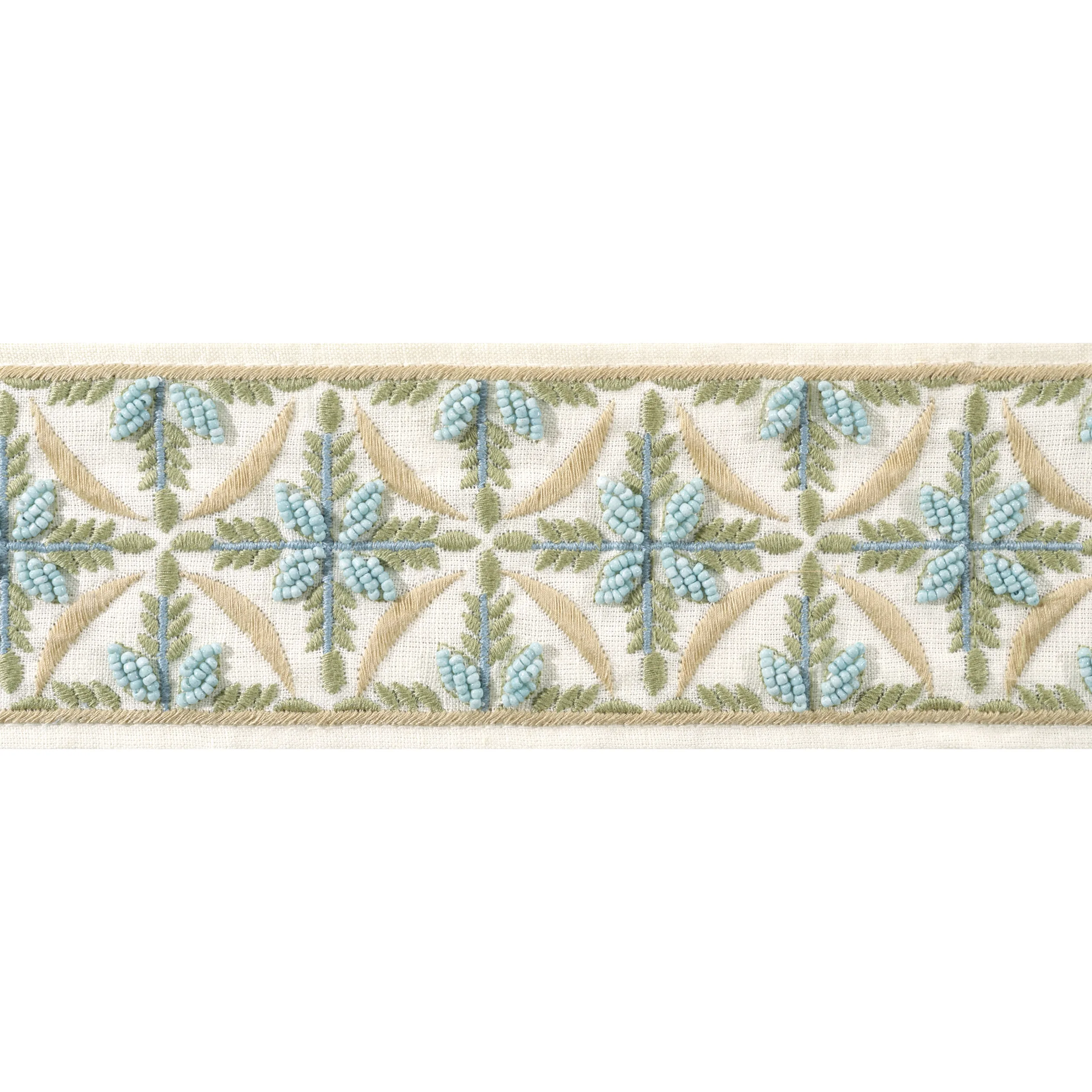 AE12341 | Leila Tape – Aqua and Willow