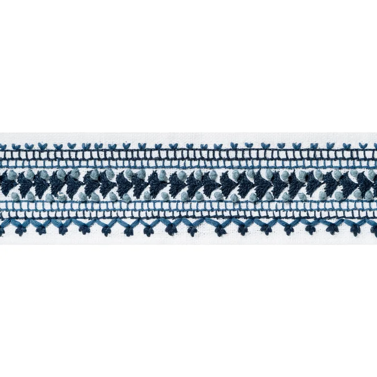 Thibaut Norway Tape in Navy (E12114)