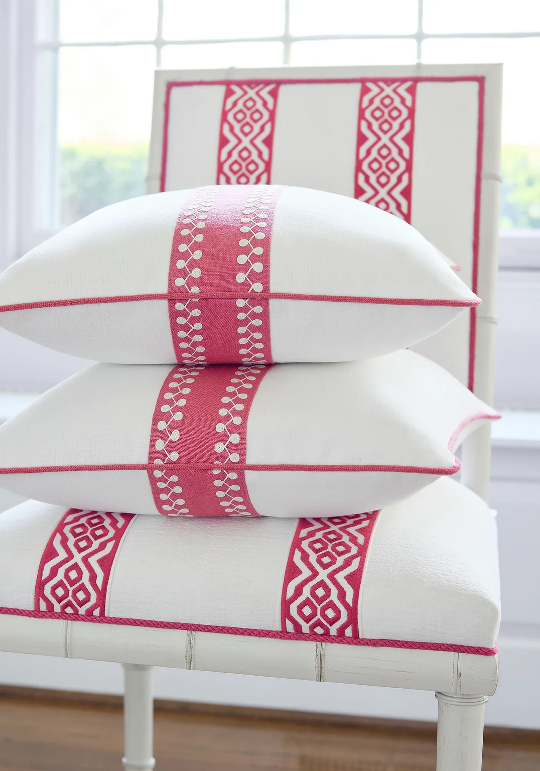 Thibaut Perla Tape in Peony (E12219)