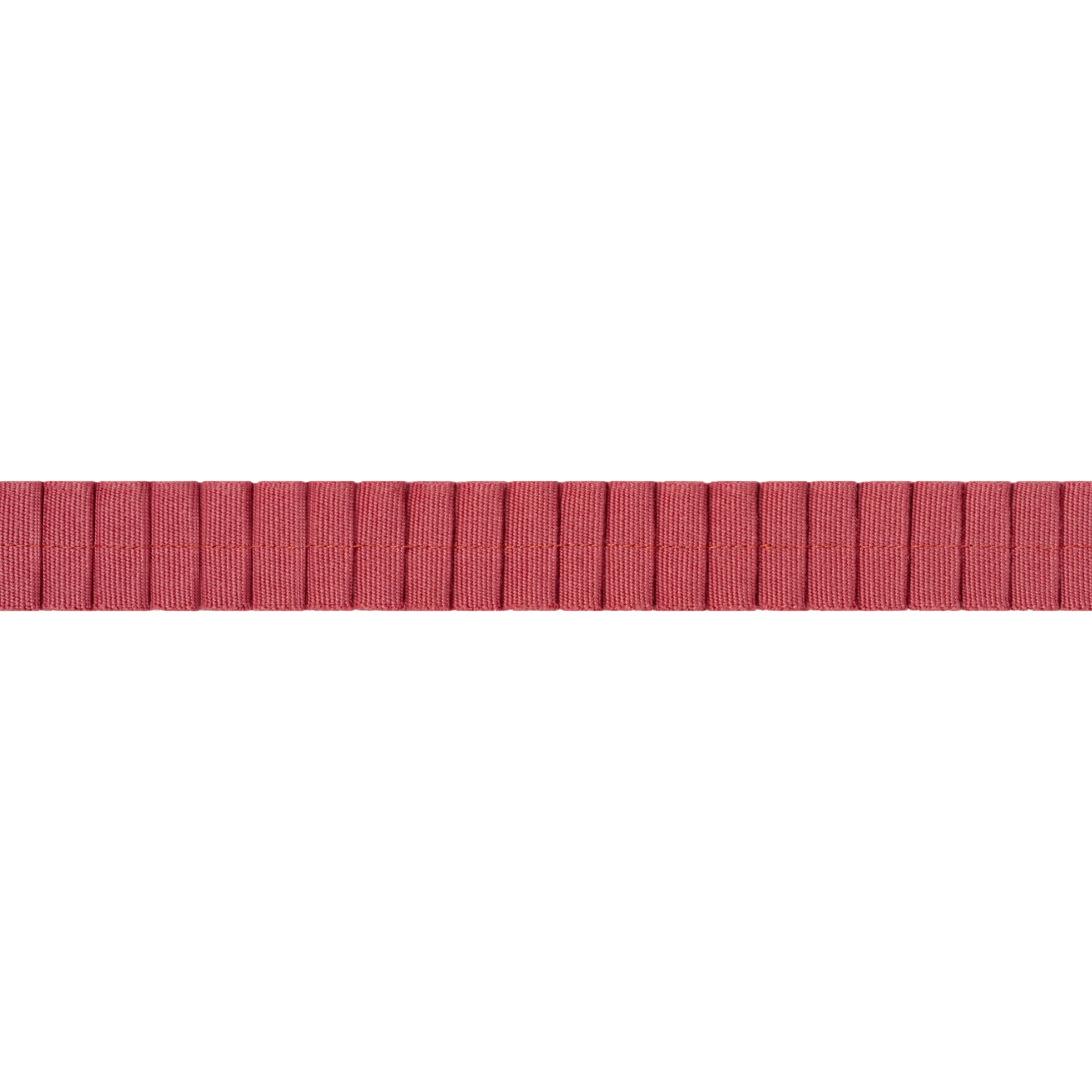 E12065 | Pleated Tape – Cranberry