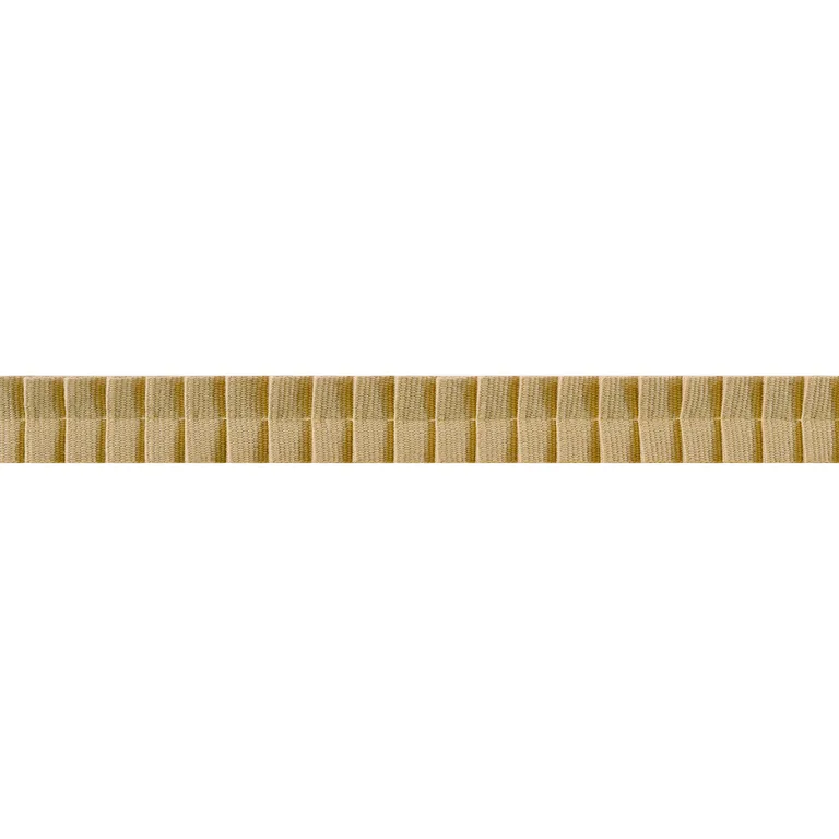 Thibaut Pleated Tape in Soft Gold (E12310)
