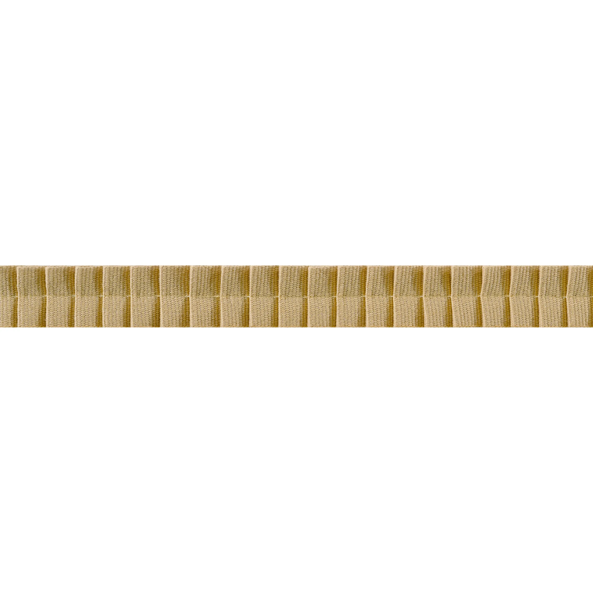 E12310 | Pleated Tape – Soft Gold