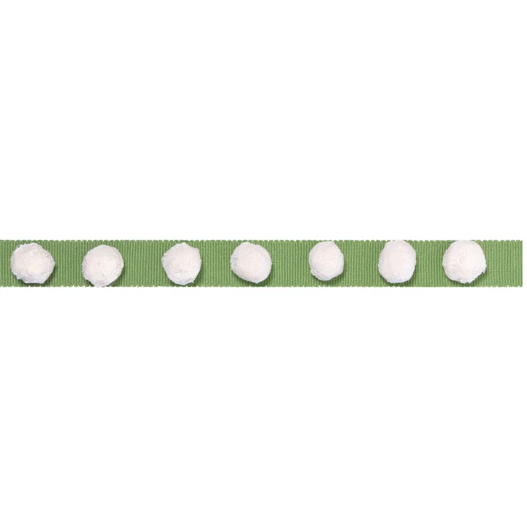 Thibaut Pom Pom Tape in Kelly (E12249)