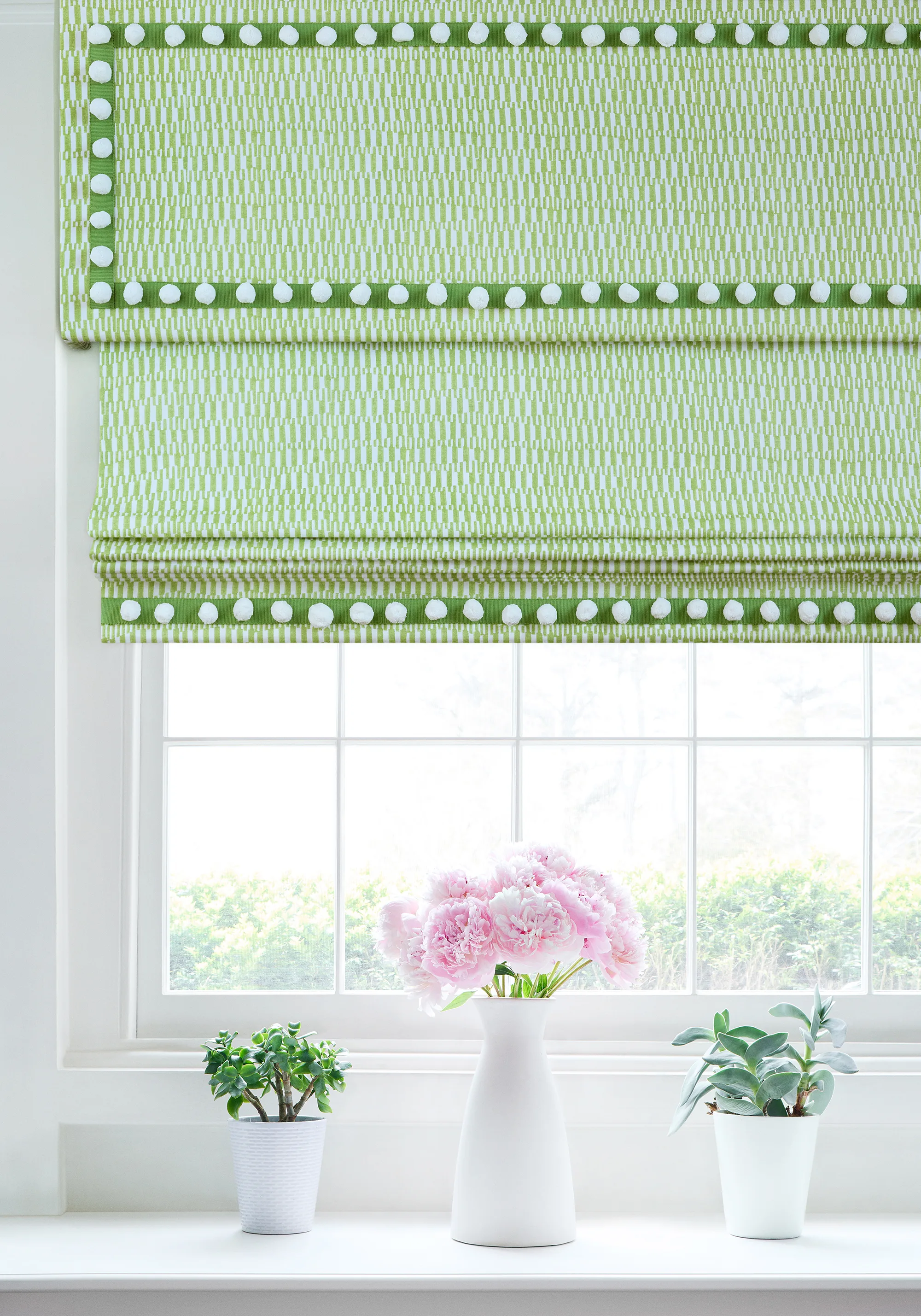 Thibaut Pom Pom Tape in Kelly (E12249)