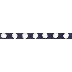 Thibaut Pom Pom Tape in Navy (E12251)