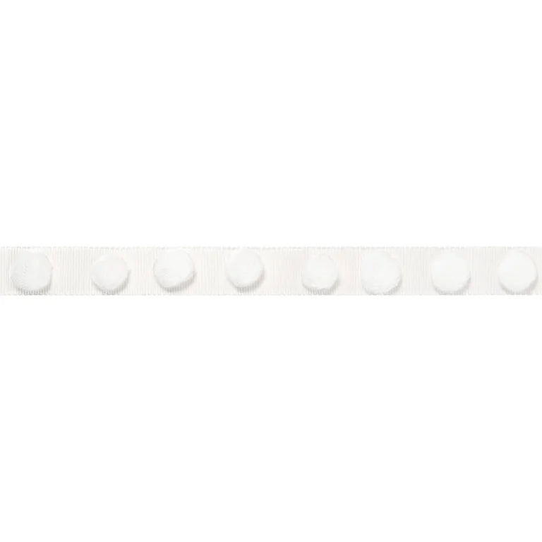 Thibaut Pom Pom Tape in Snow White (E12245)