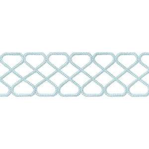Thibaut Ripley Applique in Mist (E12023)