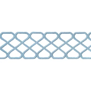 Thibaut Ripley Applique in Sky (E12033)