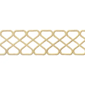 Thibaut Ripley Applique in Sunshine (E12032)