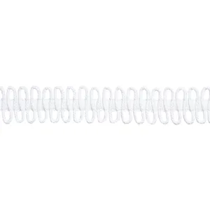 Thibaut Sashay Applique in Snow White (E12428)