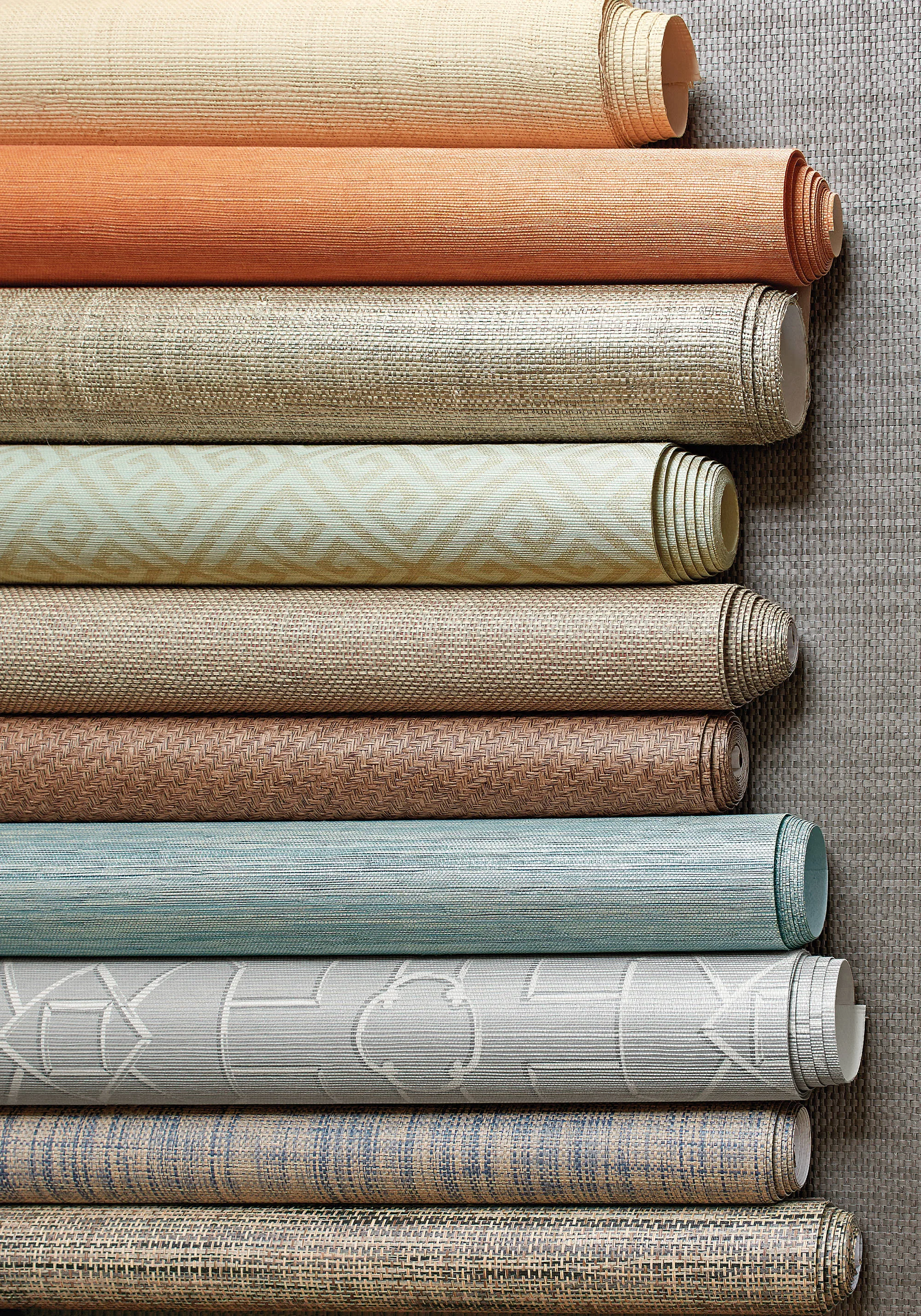 T41138 | Adriatic - Taupe and Red Thibaut Adriatic in Taupe and Red (T41138)