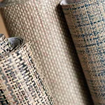 T41138 | Adriatic - Taupe and Red Thibaut Adriatic in Taupe and Red (T41138)