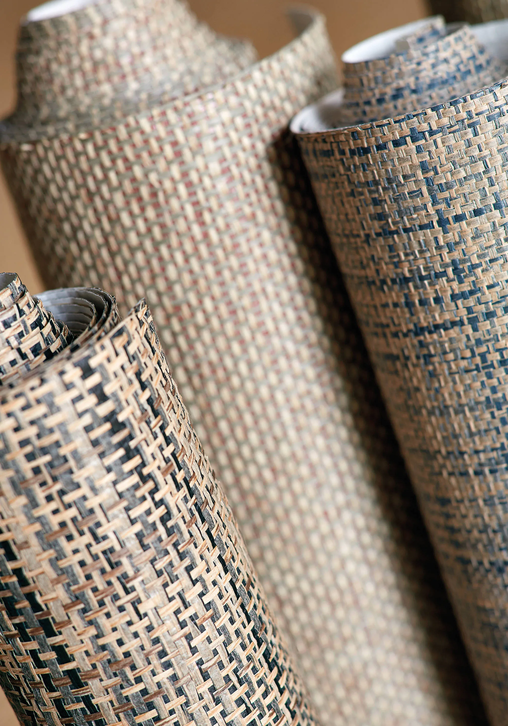 T41138 | Adriatic - Taupe and Red Thibaut Adriatic in Taupe and Red (T41138)