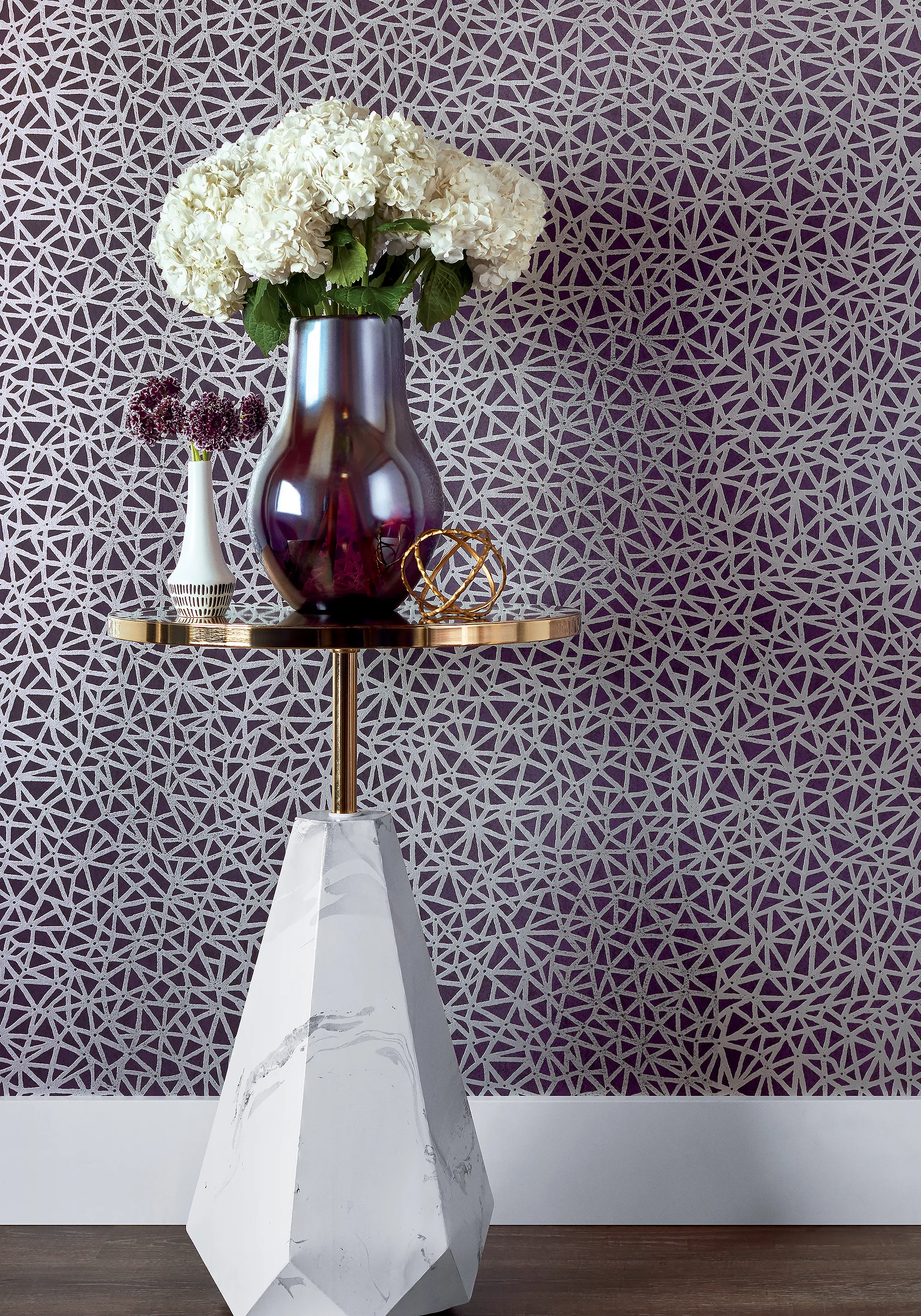 Thibaut Aedan in Plum (T10407)