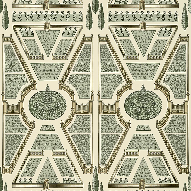Anna French Aerial Garden in Sage (AT9597)