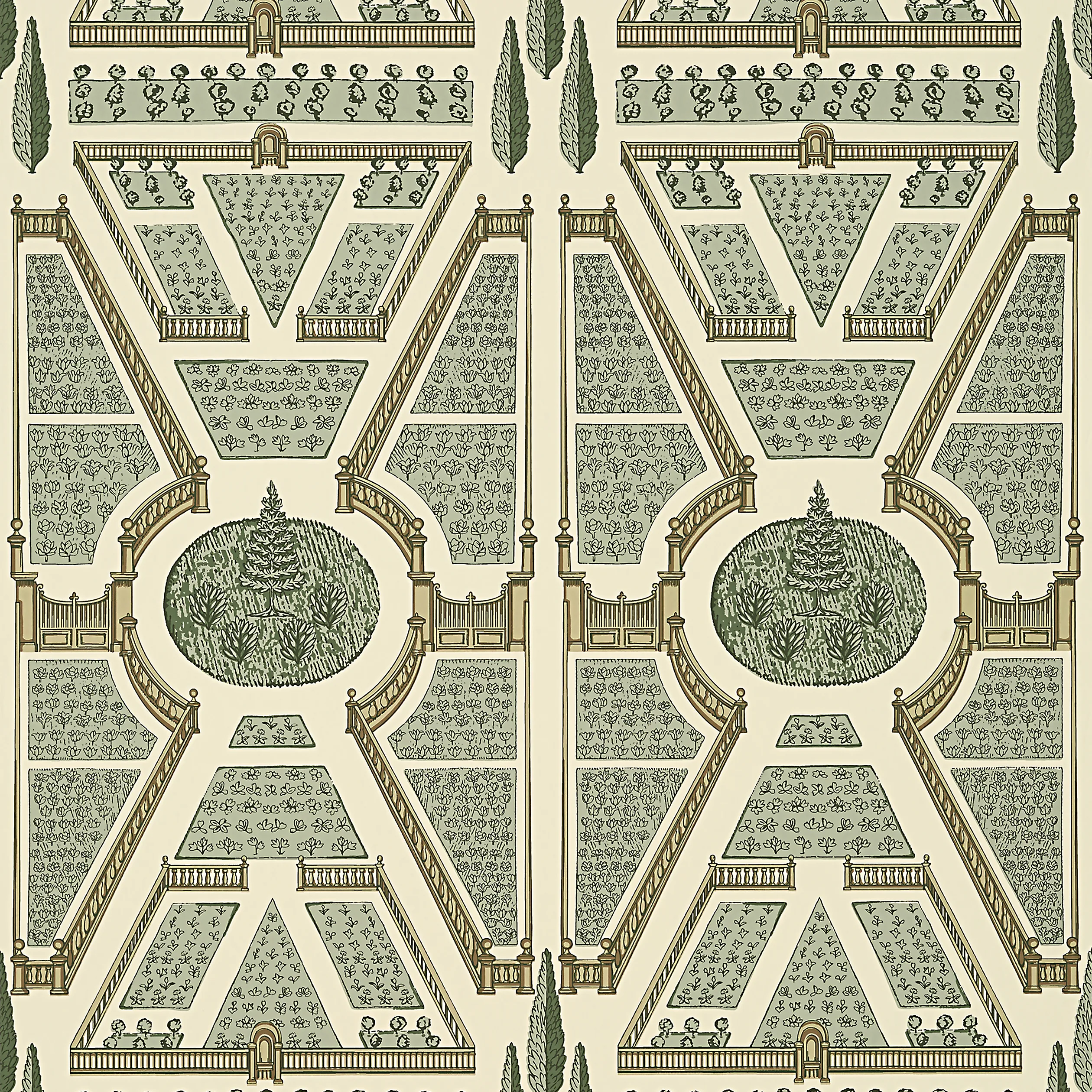Anna French Aerial Garden in Sage (AT9597)