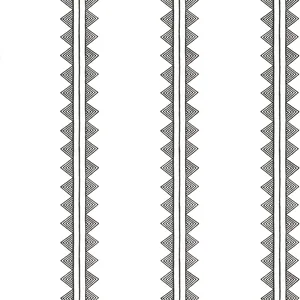 Thibaut Agave Stripe in Black (T16232)