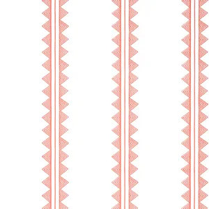 Thibaut Agave Stripe in Coral (T16231)