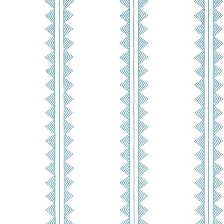 Thibaut Agave Stripe in French Blue (T16228)