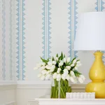 T16228 | Agave Stripe - French Blue Thibaut Agave Stripe in French Blue (T16228)