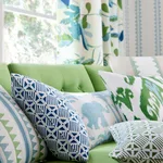 T16228 | Agave Stripe - French Blue Thibaut Agave Stripe in French Blue (T16228)