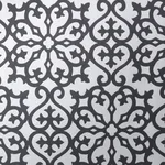 T35177 | Allison - Black on Metallic Silver Thibaut Allison in Black on Metallic Silver (T35177)
