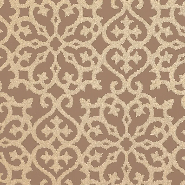 Thibaut Allison in Metallic on Brown (T1829)