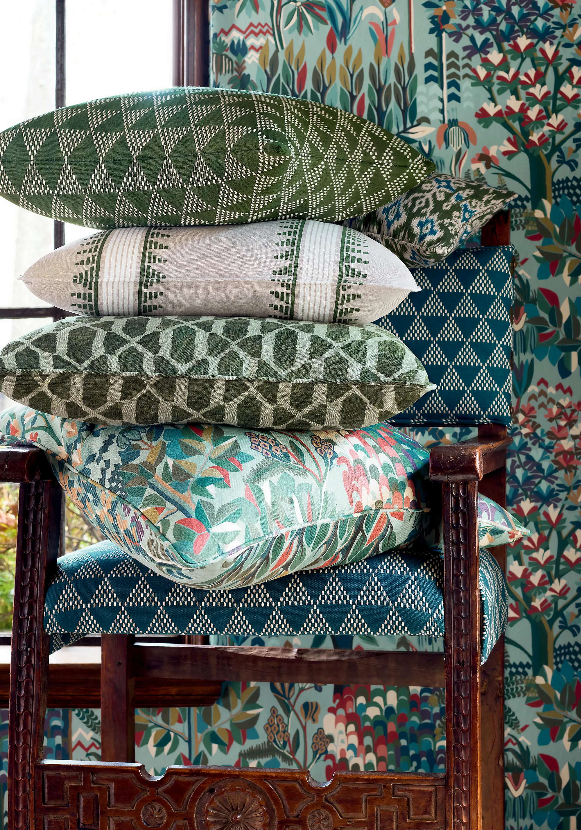 T12046 | Alpine - Spa Blue Thibaut Alpine in Spa Blue (T12046)