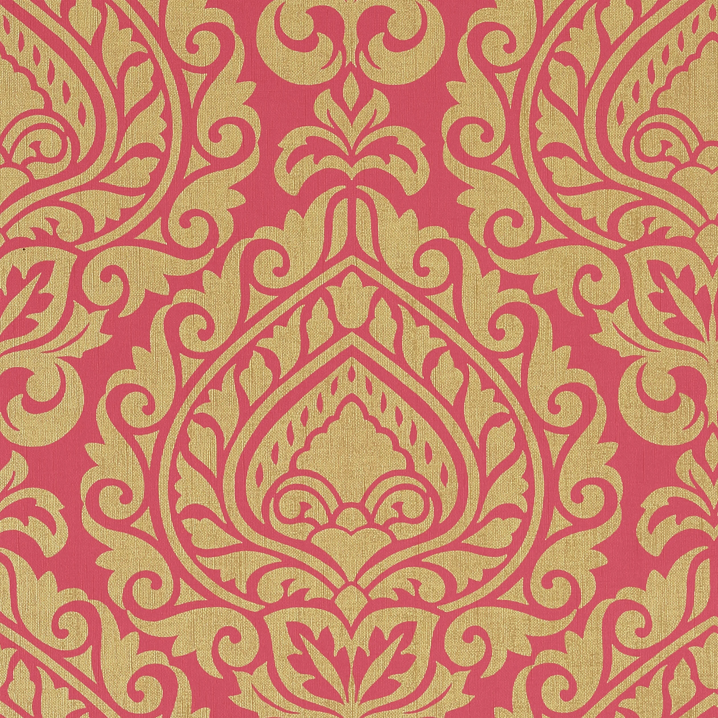 Anna French Annette in Metallic Gold on Pink (AT34108)