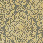 AT34109 | Annette - Metallic Gold on Smoke Anna French Annette in Metallic Gold on Smoke (AT34109)