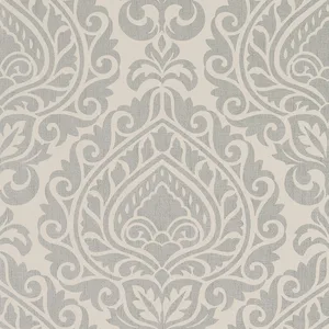 Anna French Annette in Metallic Silver on Linen (AT34111)