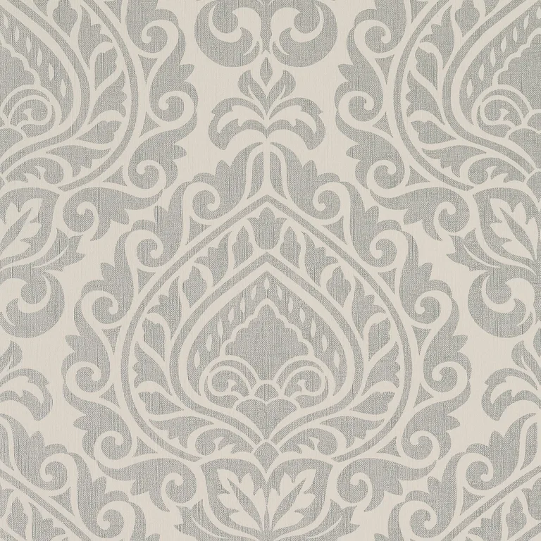 Anna French Annette in Metallic Silver on Linen (AT34111)