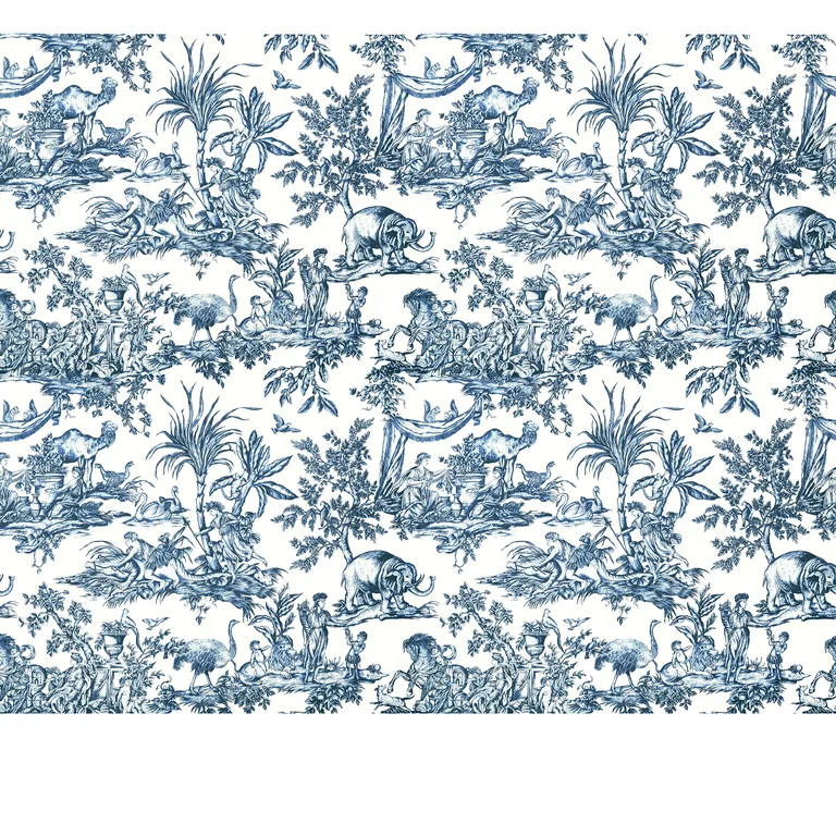 Anna French Antilles Toile in Navy (ATWW15171)