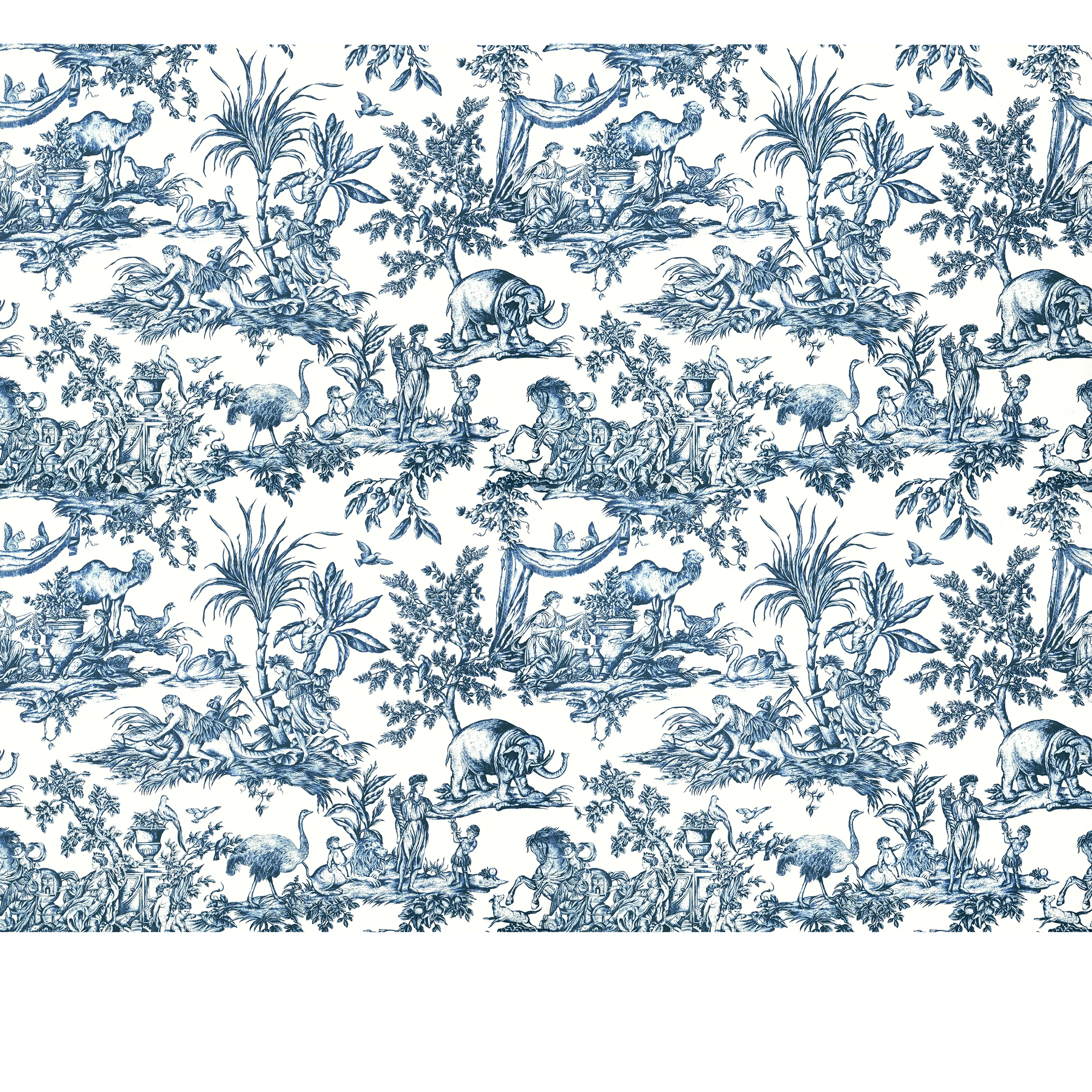 ATWW15171 | Antilles Toile - Navy Anna French Antilles Toile in Navy (ATWW15171)