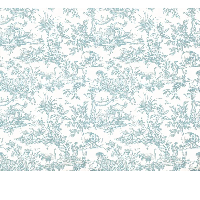 Anna French Antilles Toile in Spa Blue (ATWW15170)