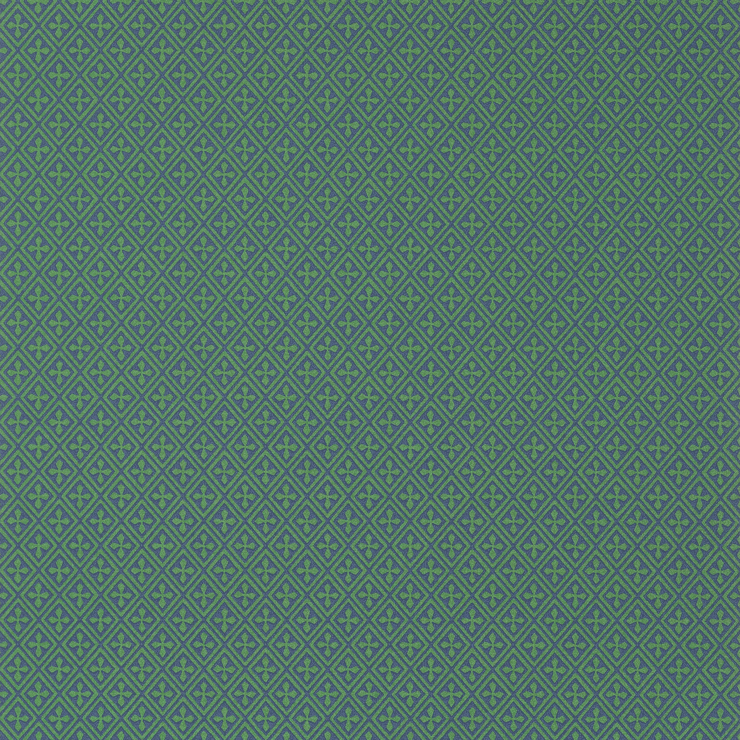 Anna French Arlen Trellis in Emerald and Navy (AT79181)