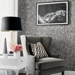 T27030 | Arthur's Tweed - Black Thibaut Arthur's Tweed in Black (T27030)