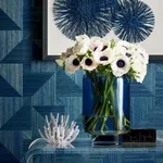 Thibaut Bali Weave in Navy (T10341)