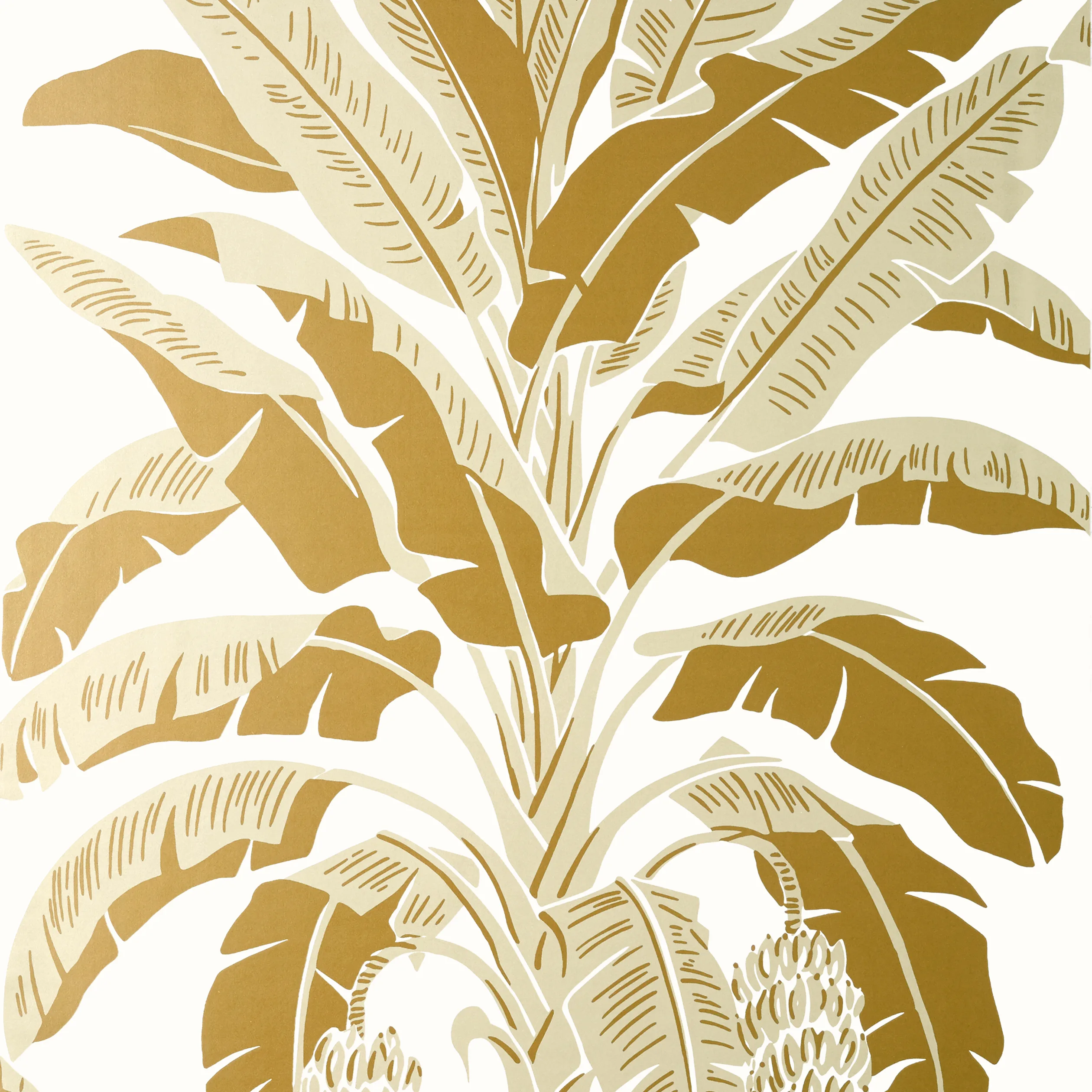 Thibaut Banana Tree in Metallic Gold (T13919)