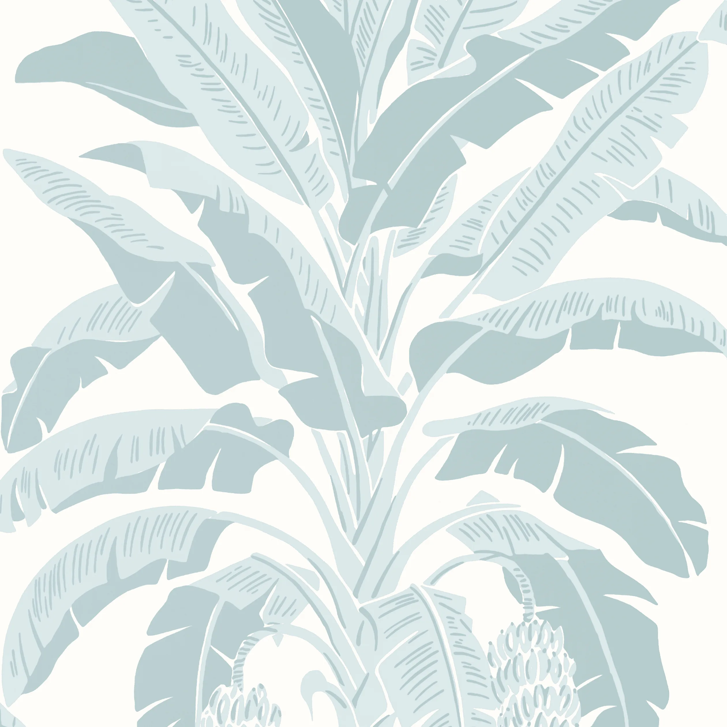 Thibaut Banana Tree in Spa Blue (T13916)