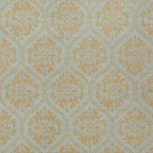 Thibaut Bankun Damask in Teal (T14121)