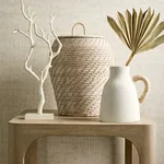 T14510 | Bankun Raffia - Oyster Thibaut Bankun Raffia in Oyster (T14510)
