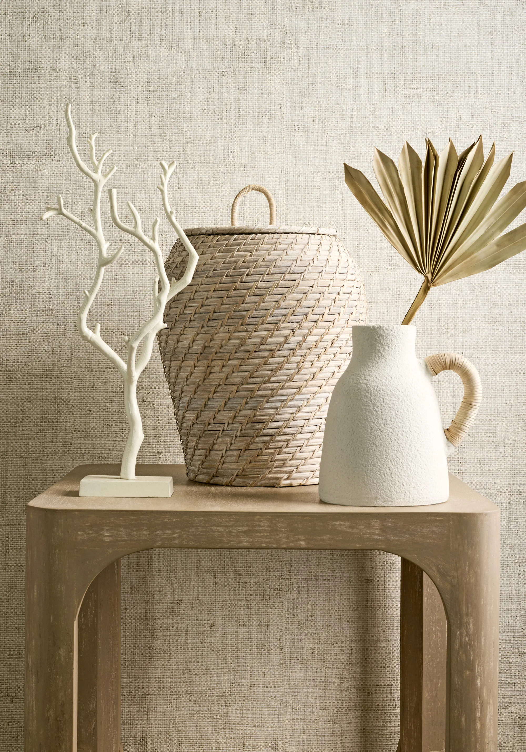 Thibaut Bankun Raffia in Oyster (T14510)