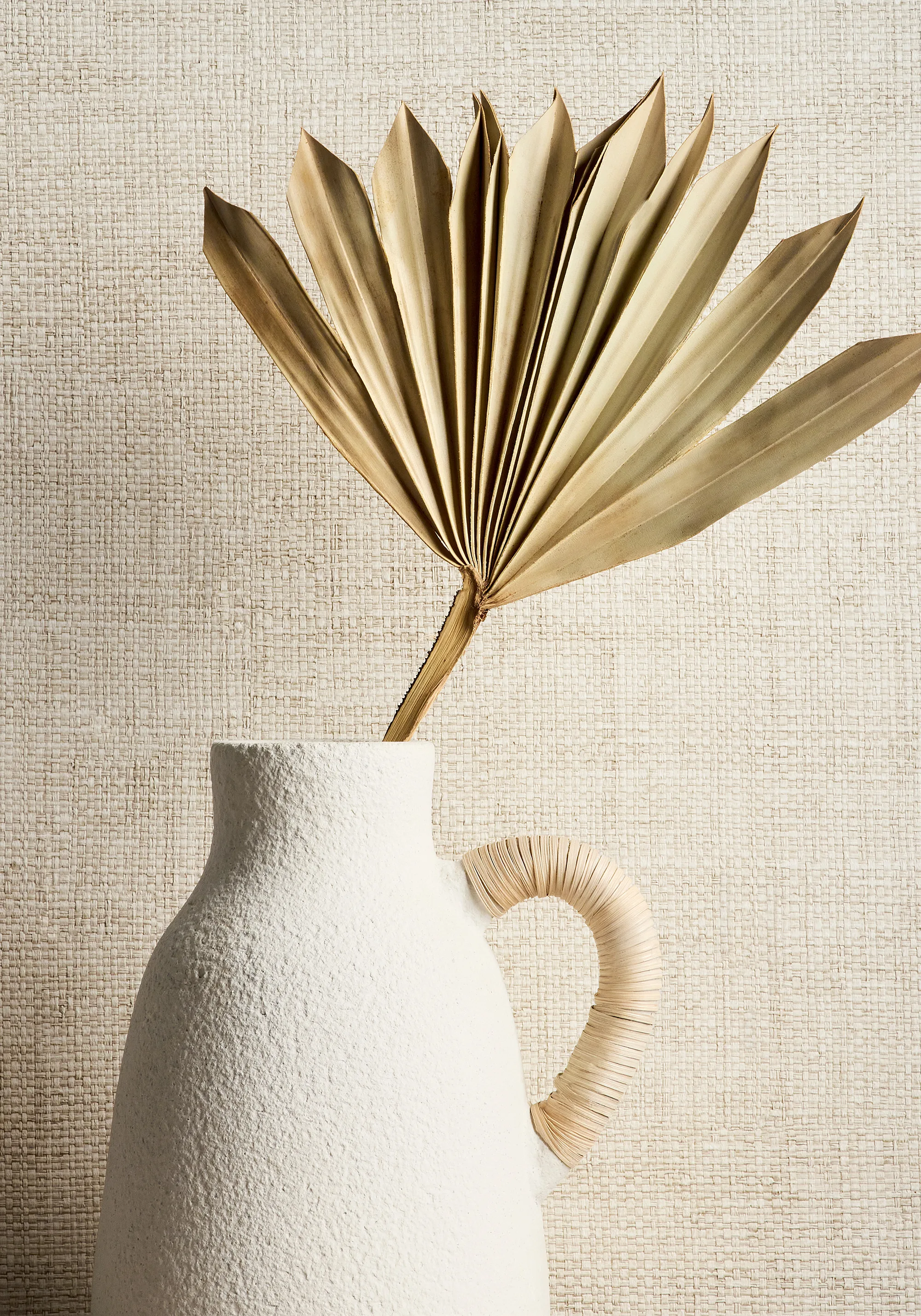 T14510 | Bankun Raffia - Oyster Thibaut Bankun Raffia in Oyster (T14510)