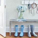 AT79126 | Baxter - Aqua and Taupe Anna French Baxter in Aqua and Taupe (AT79126)