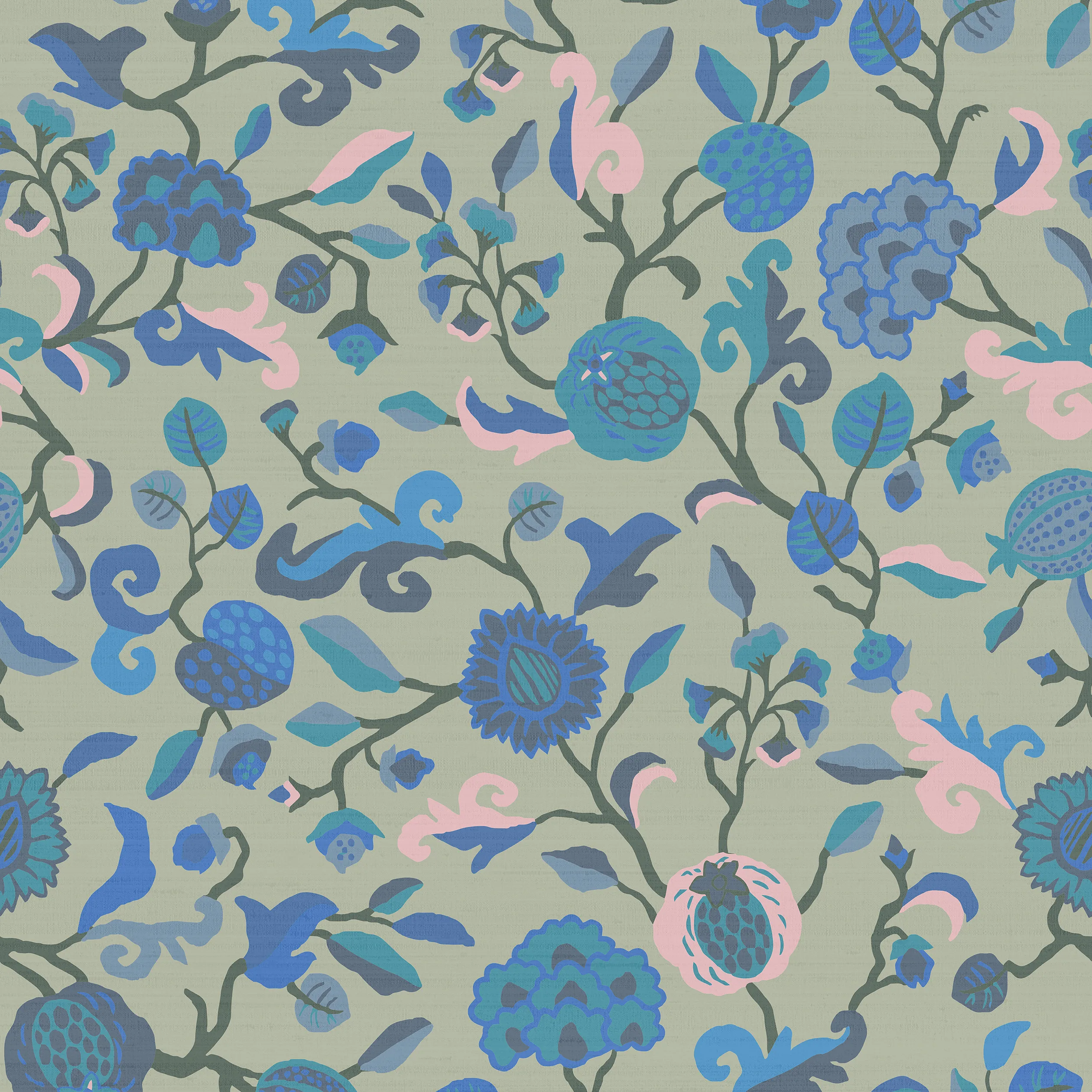 9704 | Bayadere - Blue Armani Bayadere in Blue (9704)